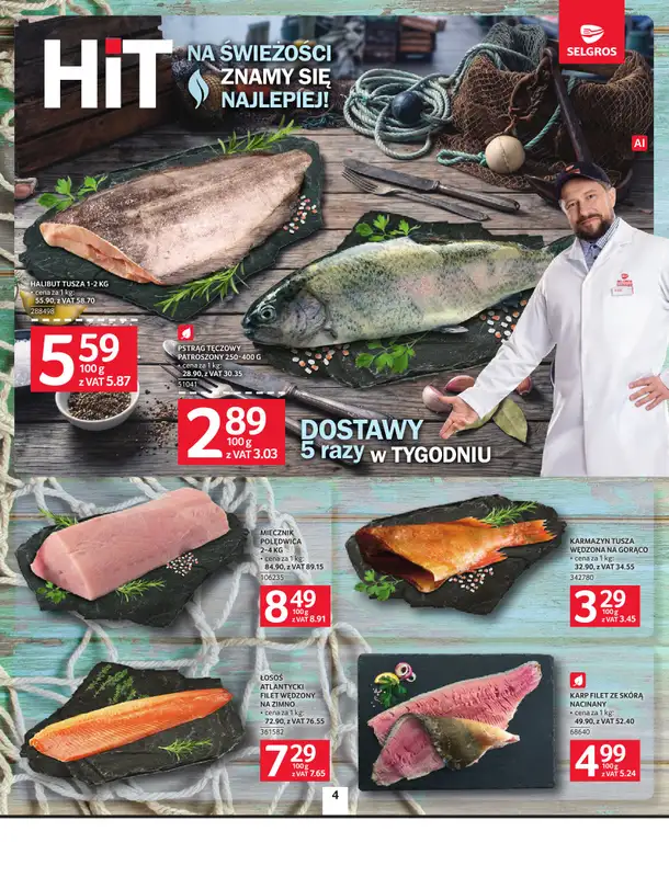 Selgros - gazetka promocyjna Oferta spożywcza od czwartku 08.10 do środy 21.10 - strona 4