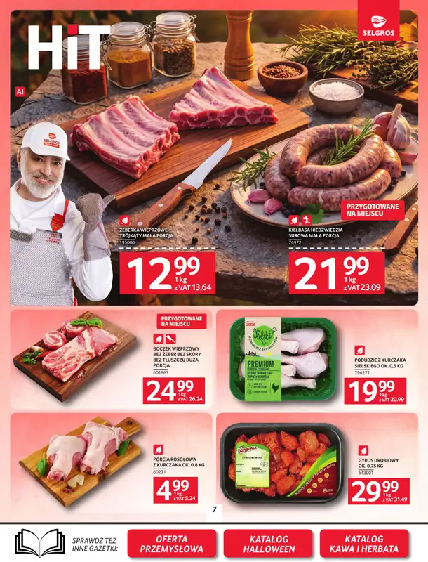 Selgros - gazetka promocyjna Oferta spożywcza od czwartku 08.10 do środy 21.10 - strona 7