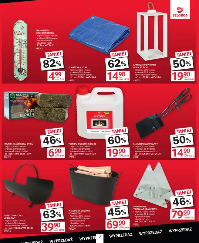 Selgros - gazetka promocyjna Totalna wyprzedaż od czwartku 08.10 do środy 21.10 - strona 3