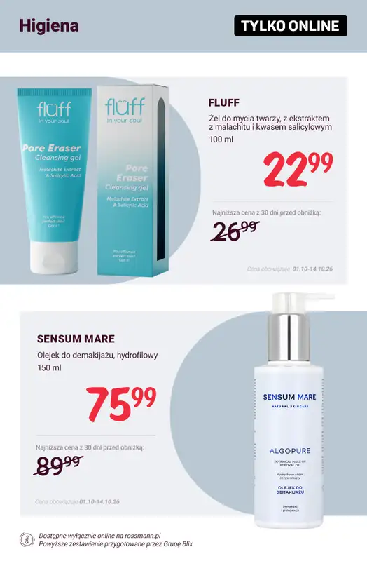 Rossmann - gazetka promocyjna Promocje TYLKO ONLINE od wtorku 06.10 do środy 14.10 - strona 7