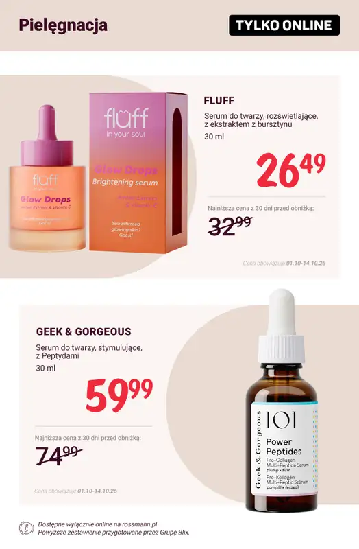 Rossmann - gazetka promocyjna Promocje TYLKO ONLINE od wtorku 06.10 do środy 14.10 - strona 8