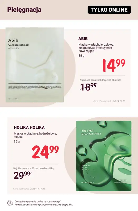 Rossmann - gazetka promocyjna Promocje TYLKO ONLINE od wtorku 06.10 do środy 14.10 - strona 2
