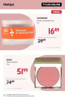 Rossmann - gazetka promocyjna Promocje TYLKO ONLINE od wtorku 06.10 do środy 14.10 - strona 4