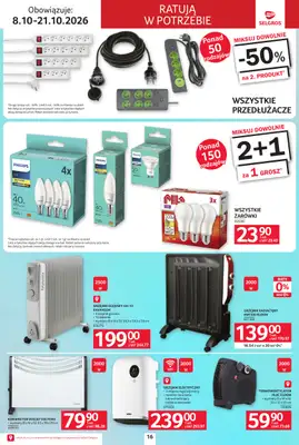 Selgros - gazetka promocyjna Katalog Elektro od czwartku 08.10 do środy 21.10 - strona 16