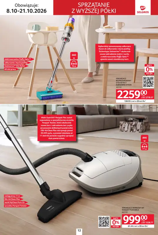Selgros - gazetka promocyjna Katalog Elektro od czwartku 08.10 do środy 21.10 - strona 12