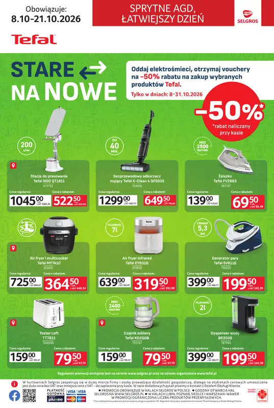 Selgros - gazetka promocyjna Katalog Elektro od czwartku 08.10 do środy 21.10 - strona 20