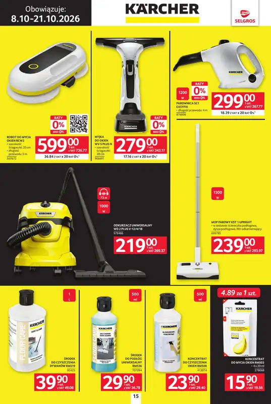Selgros - gazetka promocyjna Katalog Elektro od czwartku 08.10 do środy 21.10 - strona 15