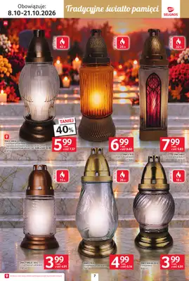 Selgros - gazetka promocyjna Katalog Wszystkich świętych od czwartku 08.10 do środy 21.10 - strona 7