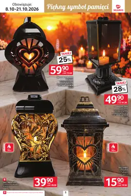 Selgros - gazetka promocyjna Katalog Wszystkich świętych od czwartku 08.10 do środy 21.10 - strona 5