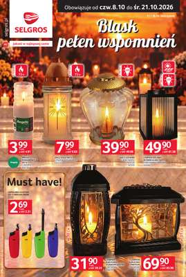 Selgros - gazetka promocyjna Katalog Wszystkich świętych od czwartku 08.10 do środy 21.10