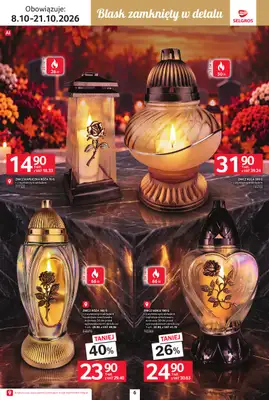Selgros - gazetka promocyjna Katalog Wszystkich świętych od czwartku 08.10 do środy 21.10 - strona 6