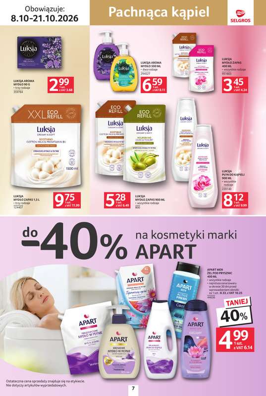 Selgros - gazetka promocyjna Katalog Uroda od czwartku 08.10 do środy 21.10 - strona 7