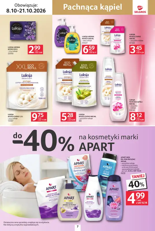 Selgros - gazetka promocyjna Katalog Uroda od czwartku 08.10 do środy 21.10 - strona 7