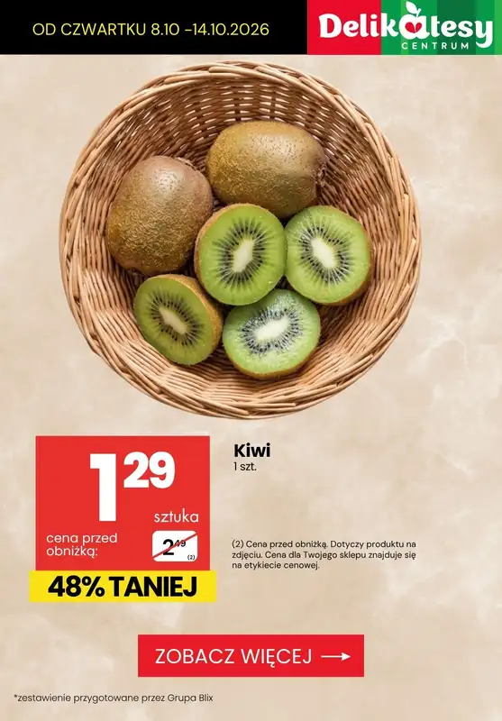 Delikatesy Centrum - gazetka promocyjna Najlepsze promocje do -53% od czwartku 08.10 do środy 14.10 - strona 3