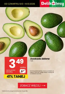 Delikatesy Centrum - gazetka promocyjna Najlepsze promocje do -53% od czwartku 08.10 do środy 14.10 - strona 4