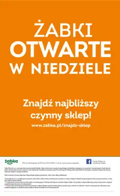 Żabka - gazetka promocyjna Gazetka Spożywcza od środy 07.10 do wtorku 20.10 - strona 20