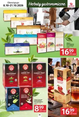 Selgros - gazetka promocyjna Katalog kawa herbata od czwartku 08.10 do środy 21.10 - strona 30