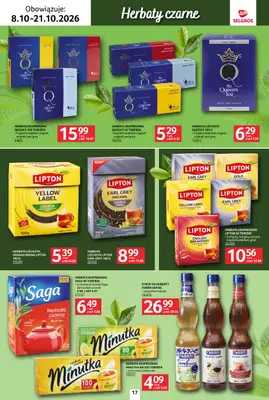Selgros - gazetka promocyjna Katalog kawa herbata od czwartku 08.10 do środy 21.10 - strona 17