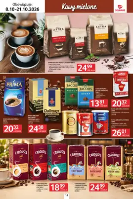 Selgros - gazetka promocyjna Katalog kawa herbata od czwartku 08.10 do środy 21.10 - strona 11