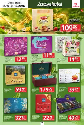 Selgros - gazetka promocyjna Katalog kawa herbata od czwartku 08.10 do środy 21.10 - strona 31