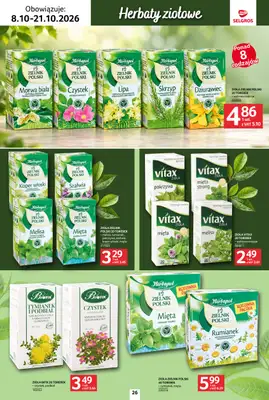 Selgros - gazetka promocyjna Katalog kawa herbata od czwartku 08.10 do środy 21.10 - strona 26