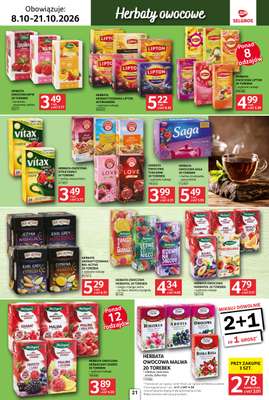 Selgros - gazetka promocyjna Katalog kawa herbata od czwartku 08.10 do środy 21.10 - strona 21
