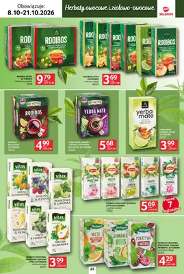 Selgros - gazetka promocyjna Katalog kawa herbata od czwartku 08.10 do środy 21.10 - strona 25