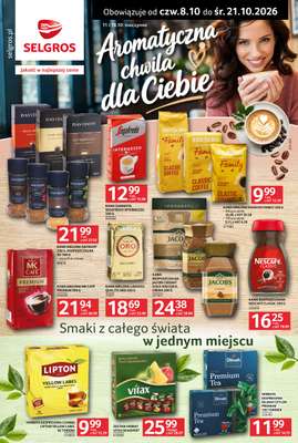 Selgros - gazetka promocyjna Katalog kawa herbata od czwartku 08.10 do środy 21.10