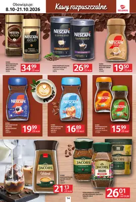 Selgros - gazetka promocyjna Katalog kawa herbata od czwartku 08.10 do środy 21.10 - strona 14