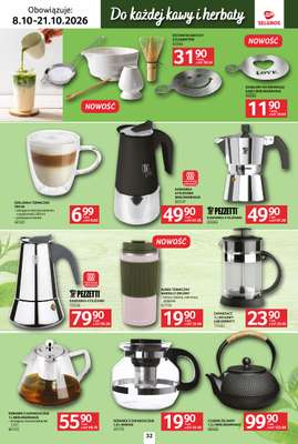 Selgros - gazetka promocyjna Katalog kawa herbata od czwartku 08.10 do środy 21.10 - strona 32