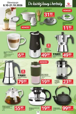 Selgros - gazetka promocyjna Katalog kawa herbata od czwartku 08.10 do środy 21.10 - strona 32