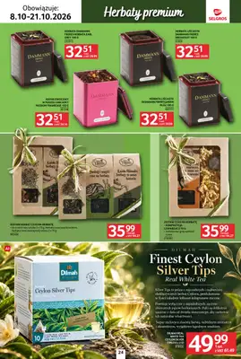 Selgros - gazetka promocyjna Katalog kawa herbata od czwartku 08.10 do środy 21.10 - strona 24