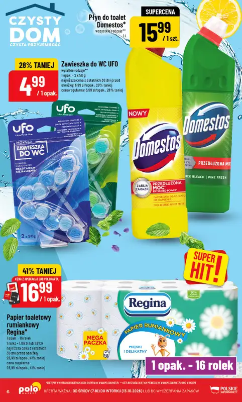 POLOmarket - gazetka promocyjna Katalog chemia od środy 07.10 do wtorku 13.10 - strona 6