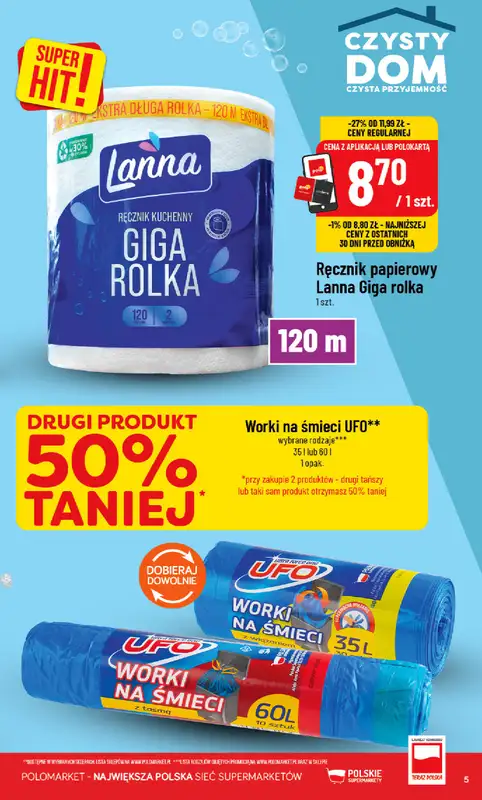 POLOmarket - gazetka promocyjna Katalog chemia od środy 07.10 do wtorku 13.10 - strona 5