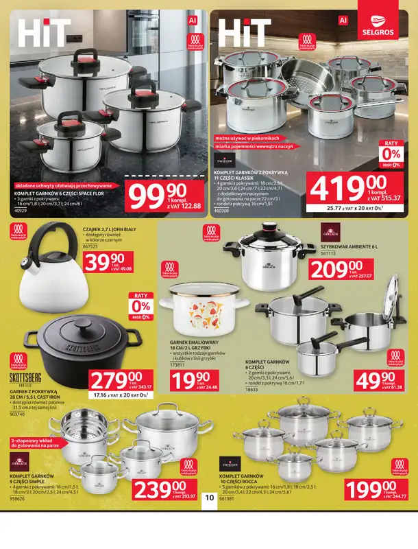 Selgros - gazetka promocyjna Oferta przemysłowa od czwartku 08.10 do środy 21.10 - strona 13