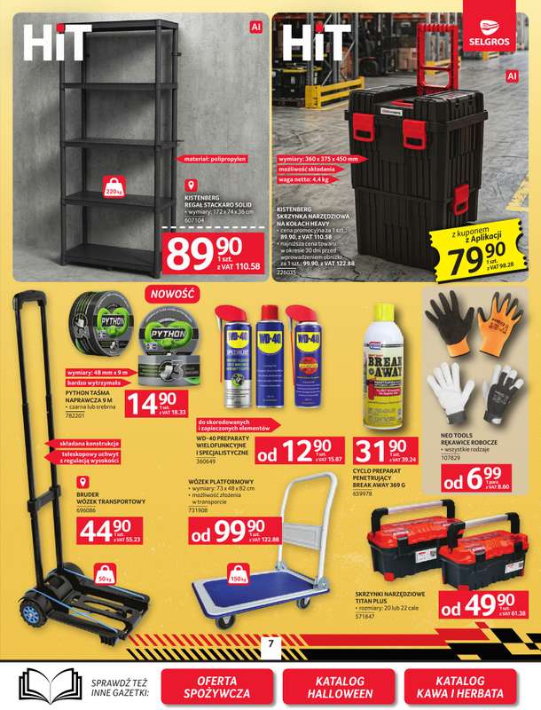 Selgros - gazetka promocyjna Oferta przemysłowa od czwartku 08.10 do środy 21.10 - strona 10