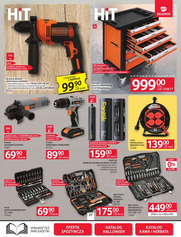 Selgros - gazetka promocyjna Oferta przemysłowa od czwartku 08.10 do środy 21.10 - strona 29