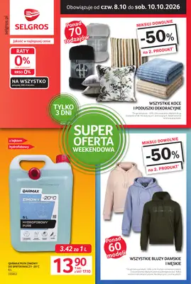 Selgros - gazetka promocyjna Oferta weekendowa od czwartku 08.10 do soboty 10.10