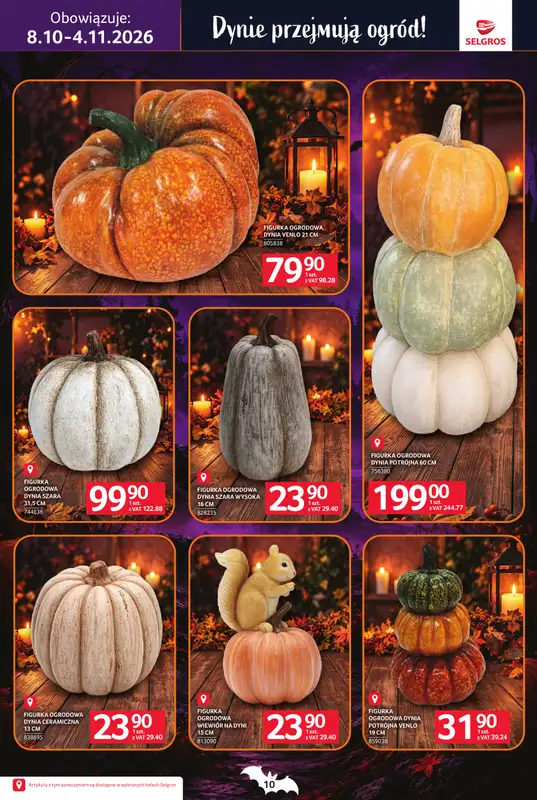 Selgros - gazetka promocyjna Katalog Halloween od czwartku 08.10 do środy 04.11 - strona 10