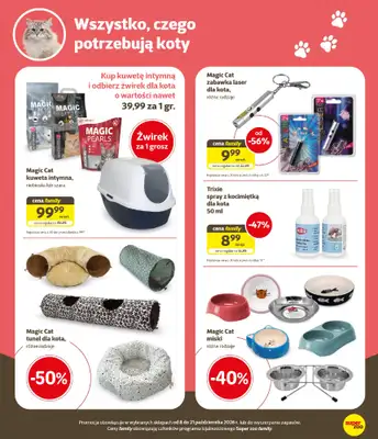 Super Zoo - gazetka promocyjna Gazetka od czwartku 08.10 do środy 21.10 - strona 4
