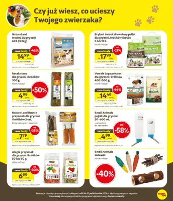 Super Zoo - gazetka promocyjna Gazetka od czwartku 08.10 do środy 21.10 - strona 6