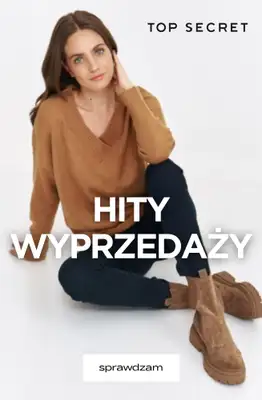 Top Secret - gazetka promocyjna Hity wyprzedaży od wtorku 06.10 do czwartku 15.10