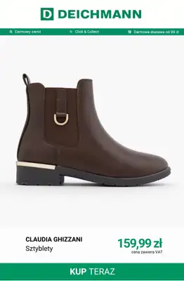 Deichmann - gazetka promocyjna Modne sztyblety damskie od wtorku 06.10  - strona 6
