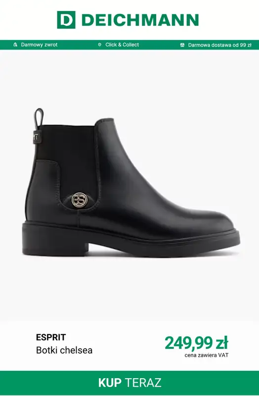 Deichmann - gazetka promocyjna Modne sztyblety damskie od wtorku 06.10  - strona 9