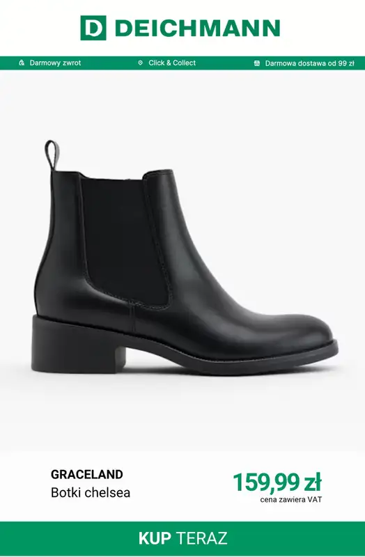 Deichmann - gazetka promocyjna Modne sztyblety damskie od wtorku 06.10  - strona 11