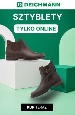 Deichmann - gazetka promocyjna Modne sztyblety damskie od wtorku 06.10 