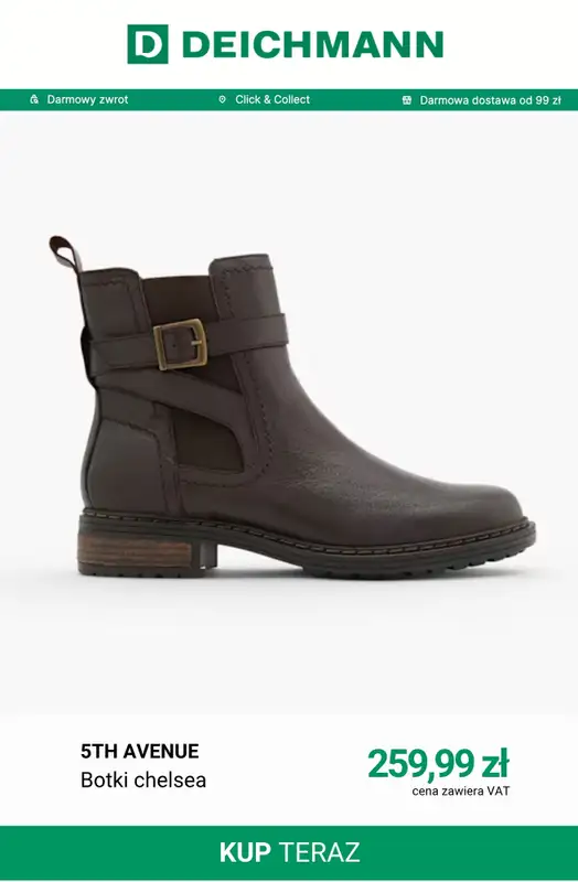Deichmann - gazetka promocyjna Modne sztyblety damskie od wtorku 06.10  - strona 13