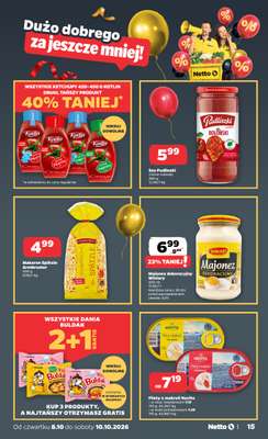 Netto - gazetka promocyjna Gazetka Spożywcza od czwartku 08.10 do soboty 10.10 - strona 15