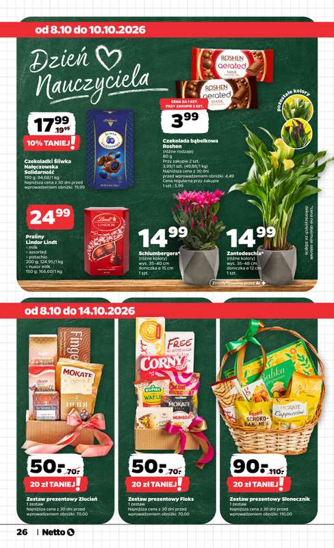 Netto - gazetka promocyjna Gazetka Spożywcza od czwartku 08.10 do soboty 10.10 - strona 26