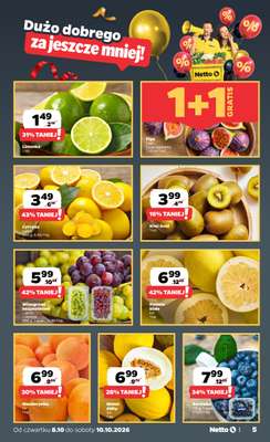 Netto - gazetka promocyjna Gazetka Spożywcza od czwartku 08.10 do soboty 10.10 - strona 5